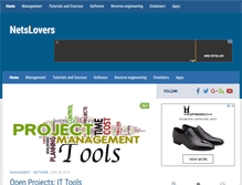 Tablet Screenshot of netslovers.com